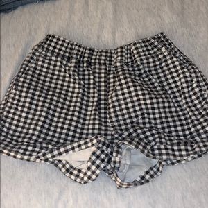 Forever21 checkered shorts